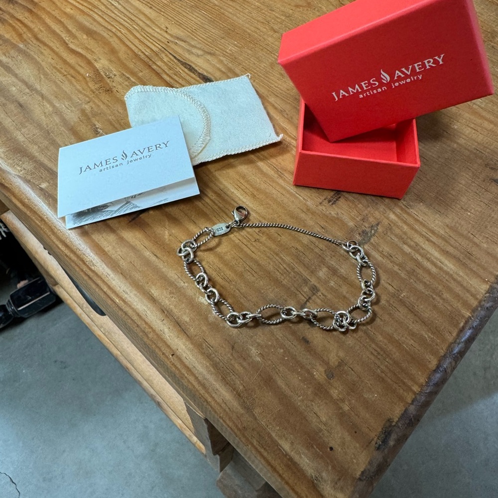 James Avery Silver Charm Bracelet